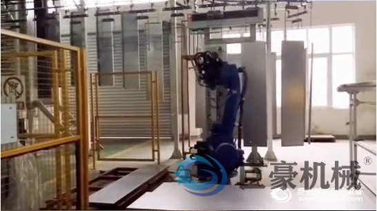 喷涂机器人自动上下件