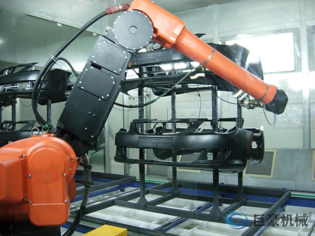 汽车保险杠喷涂生产线工艺流程(图2)