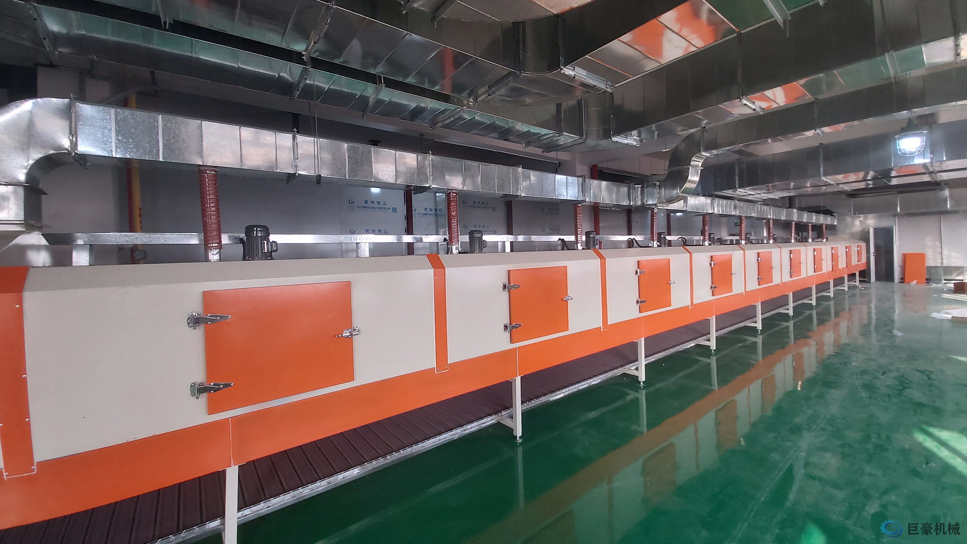 隧道式烘干线(图3) 隧道式烘干线(图3)